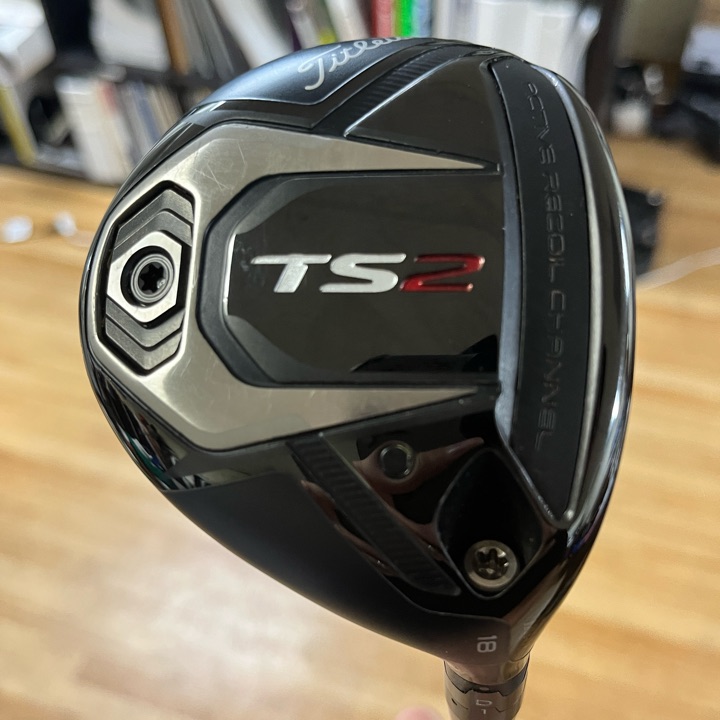 Titleist TS2 5 wood 18* Hzrdus Smoke Stiff shaft