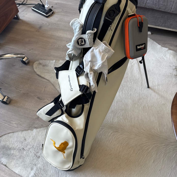 Briars Creek CC Members Only Lowcountry SC Taylormade leather stand bag