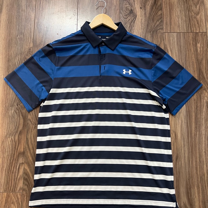 Under Armour Playoff 3.0 Stripe Polo