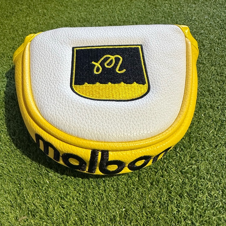 Malbon Reef Comber mallet putter cover