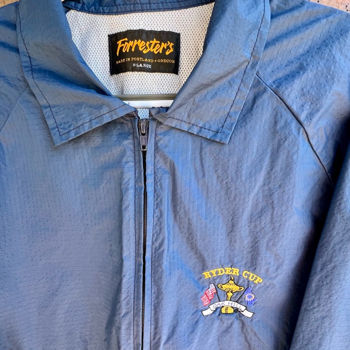 Vintage 1995 Ryder Cup at Oak Hill Windbreaker | MULLIE Golf