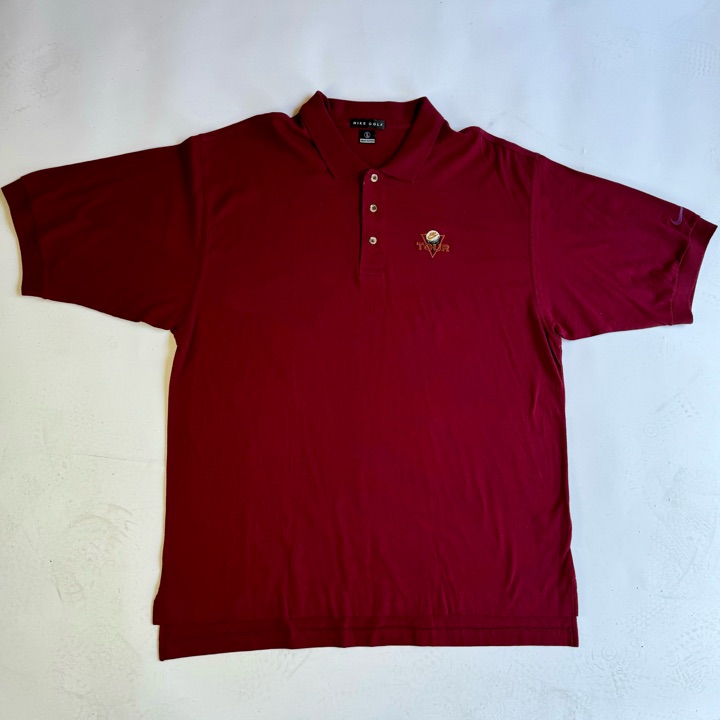 Vintage Nike Tour Golf Polo Maroon