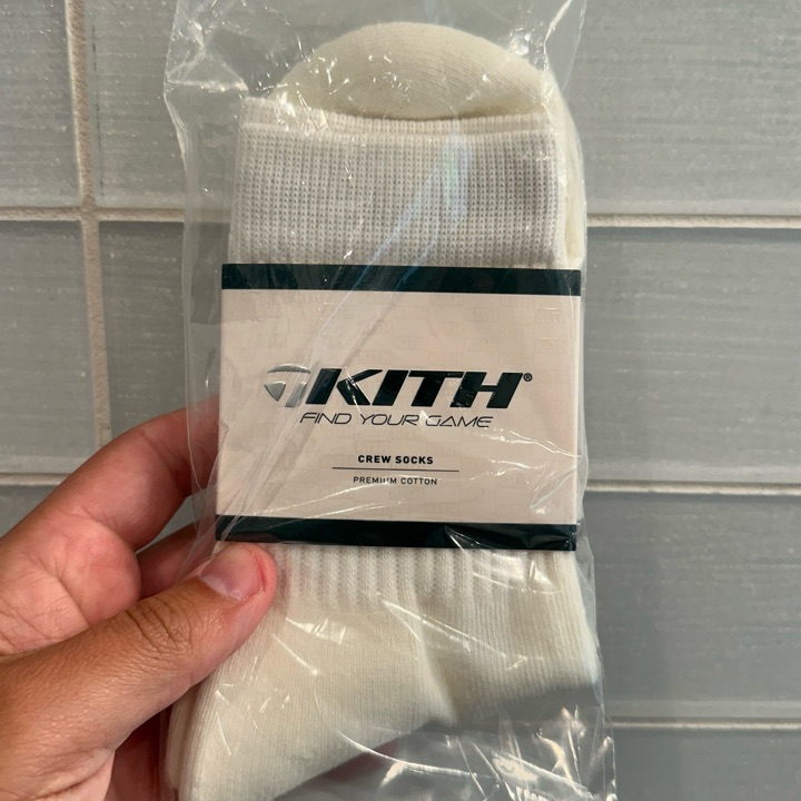 Kith x Taylormade Crew Socks