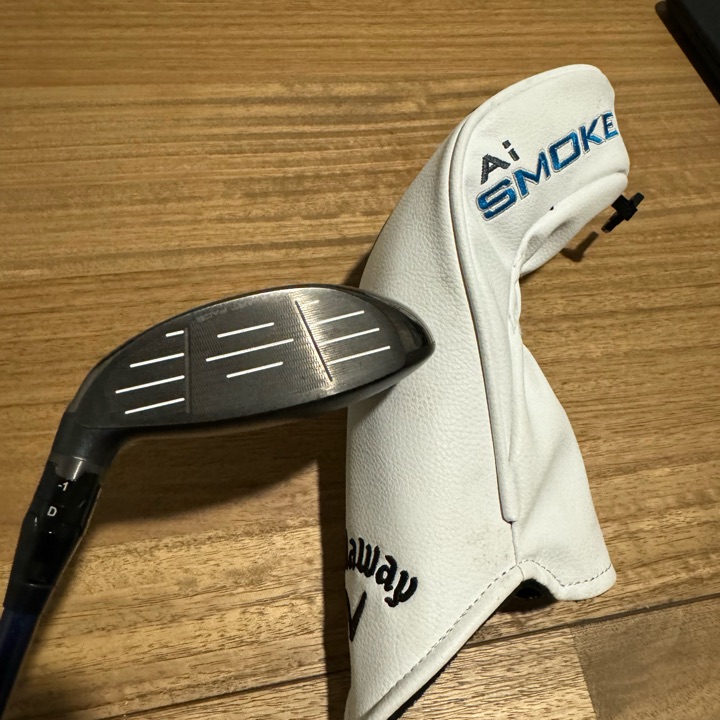 Callaway AI Smoke Max 3 wood, upgrade Fujikura Ventus TR Blue 7X
