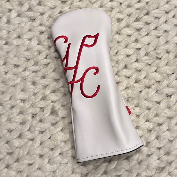 Random Golf Club Leather Fairway Cover