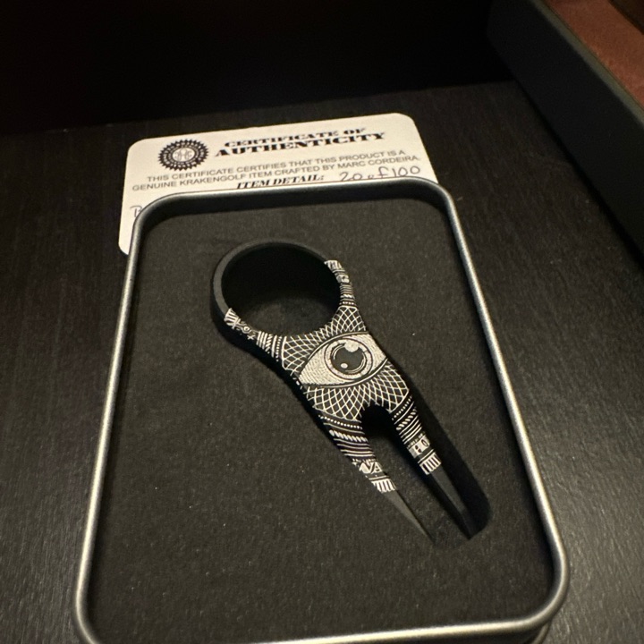 Kraken Ring divot tool limited run Franklin