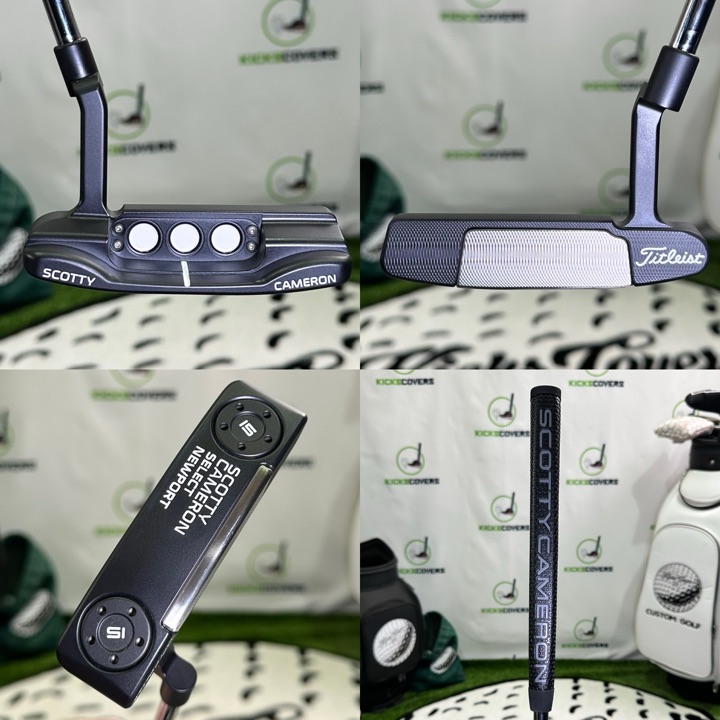Scotty Cameron Custom “Black Tuxedo” 2016 Select Newport Putter 34” Two Tone