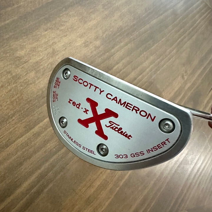 Original Scotty Cameron Red X Center | MULLIE Golf