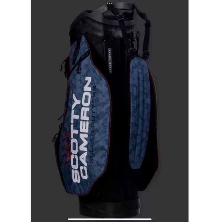 Scotty Cameron - Circle T - Tour Use - Cart Golf Bag - Red White & Blue USA