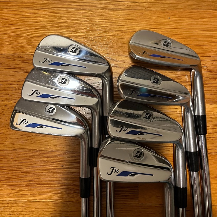 *Excellent* Bridgestone J36 4-PW Endo Forged Blades (MB)