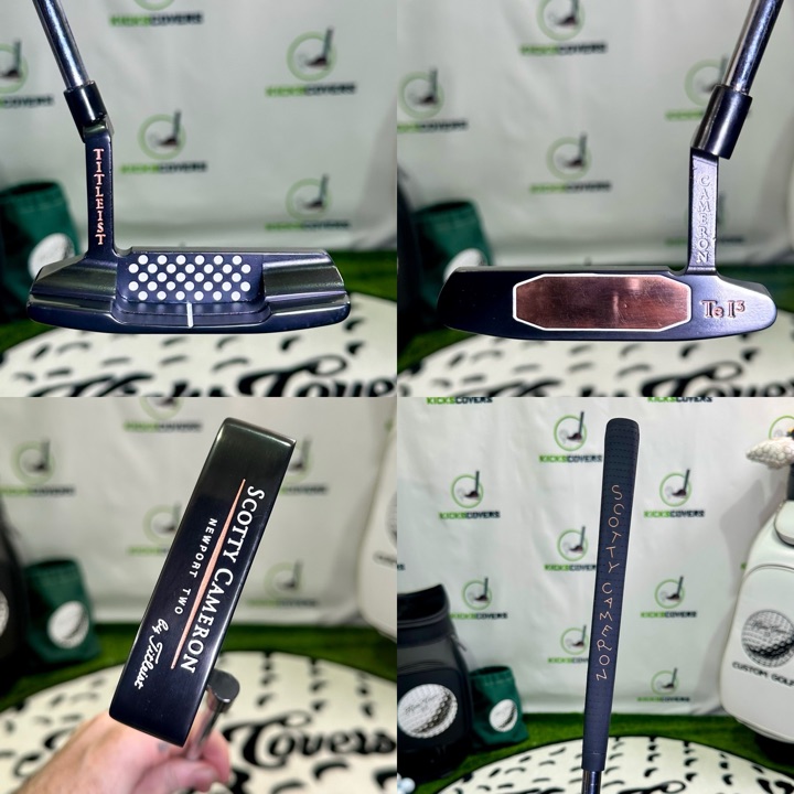 Scotty Cameron Tei3 Newport 35" Freshly Restored Blue Finish Teryllium Beautiful
