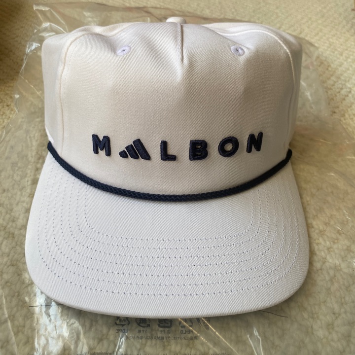 Malbon x Adidas Golf Rope Hat SnapBack White