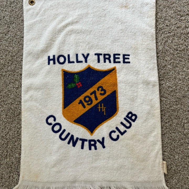 Vintage Holly Tree Country Club Towel, Simpsonville SC