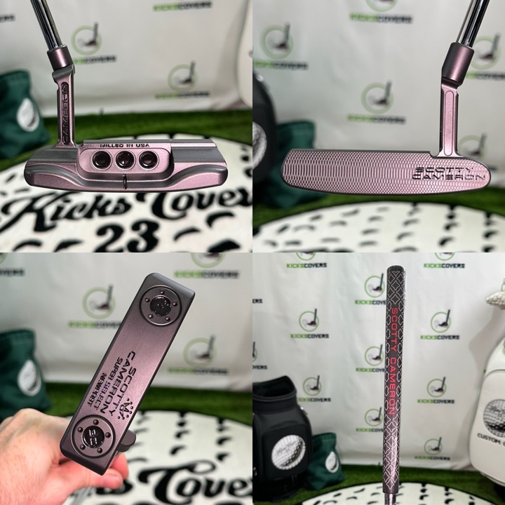 This custom Scotty Cameron 2023 Super Select Newport putter is a top-of-the-line option for any golfer looking to improve their game. The black finish and 35" length make it a stylish and versatile addition to any golf bag. The right-handed club type and standard loft provide the perfect amount of control and accuracy on the green.


The steel shaft material and black lie angle color add to the overall durability and sleek design of the club. This putter is a must-have for any serious golfer looking to improve their short game.