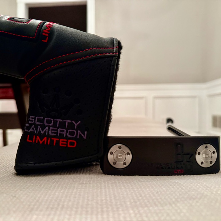 Custom 2024 Limited Edition Scotty Cameron B3 Catalina Triple Black Putter 35"