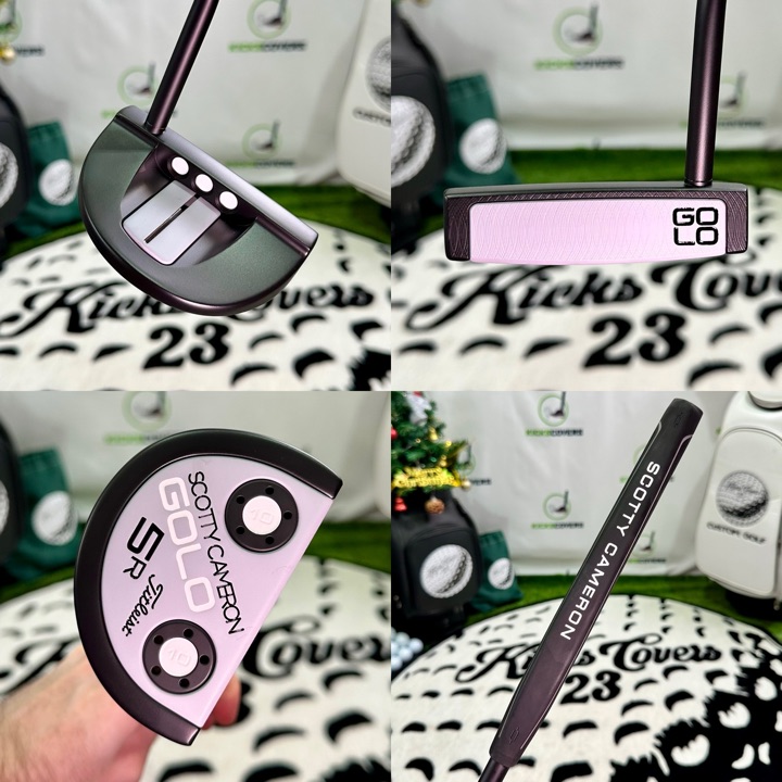 Scotty Cameron Custom Black Finish Gray GoLo 5R Putter 35" RH with Cover MINT ⛳️