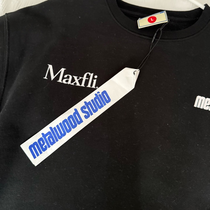 Metalwood Studio Maxfli collab sweatshirt large