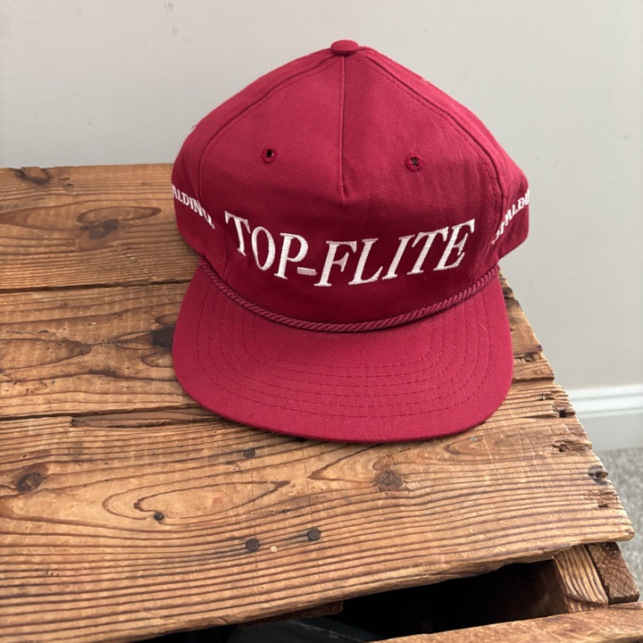 Vintage Top-Flite Texace Strap Back hat