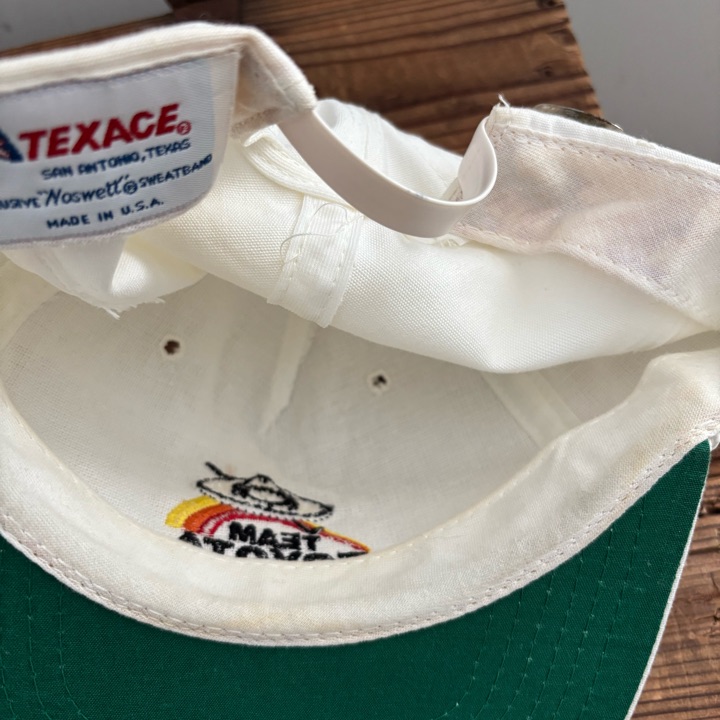 RARE Vintage Lee Trevino Texace Team Toyota Strap Back Hat RARE Vintage Lee Trevino Texace Team Toyota Strap Back Hat