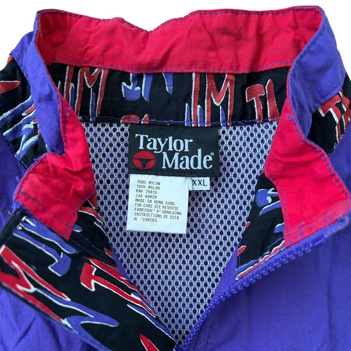 Vintage TaylorMade 1/4 Zip Pullover Jacket | MULLIE Golf