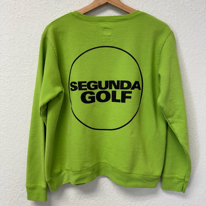 Segunda Golf Circle Logo Crewneck Sweater