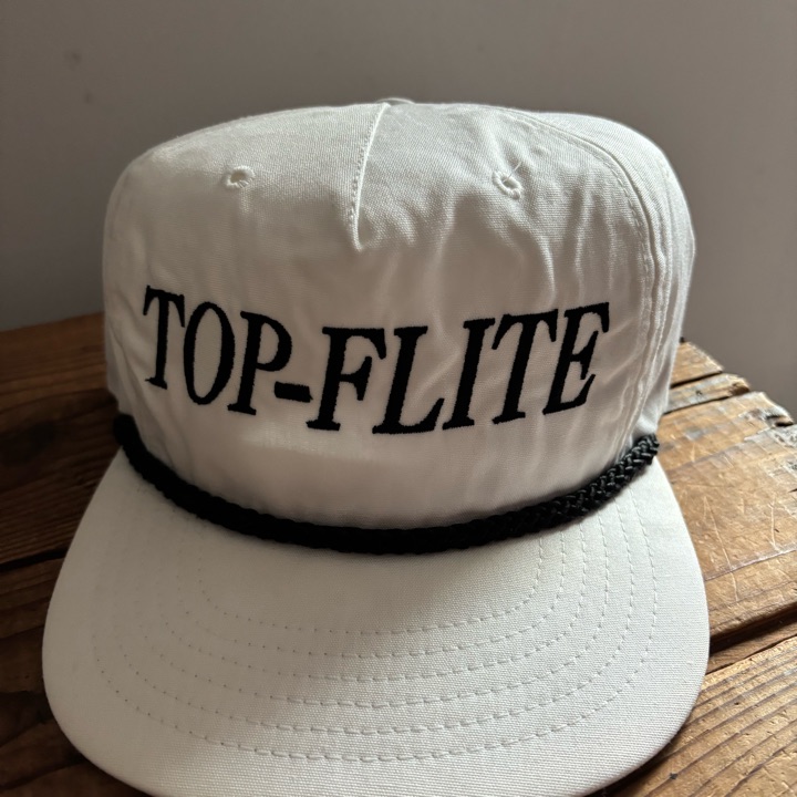 Vintage Top Flite Texace Rope Strapback Hat | MULLIE Golf display picture 1
