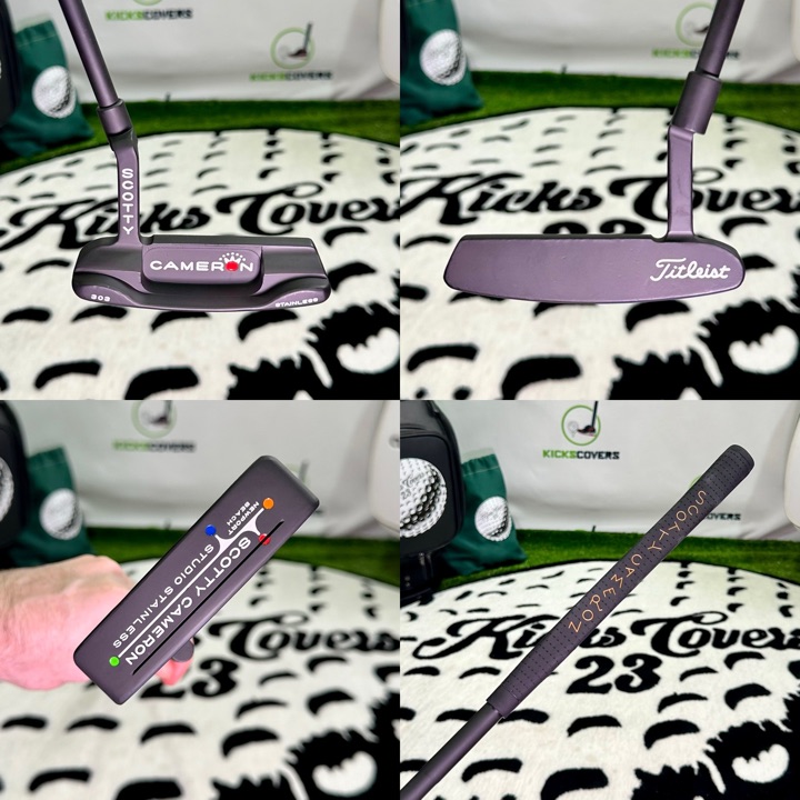 Scotty Cameron Studio Stainless 35” Newport Beach Putter Custom Black Finish