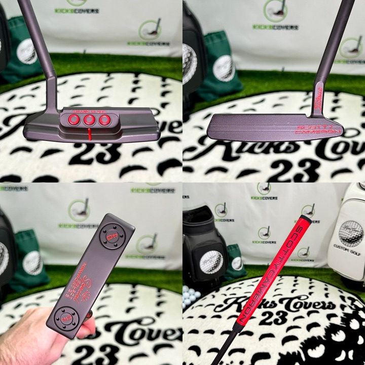 New Scotty Cameron Custom Black Special Select Newport 2.5 Putter 35” Slant Neck