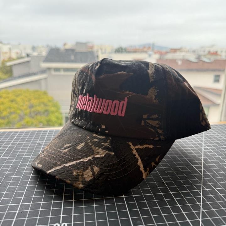 Metalwood Camo Hat - Valentines Day Special Edition