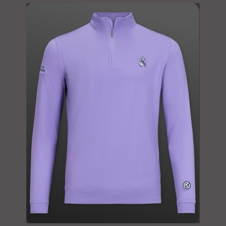 Scotty Cameron Jackpot Johnny Pullover Perth Performance 1/4 Zip Blue L Mardi