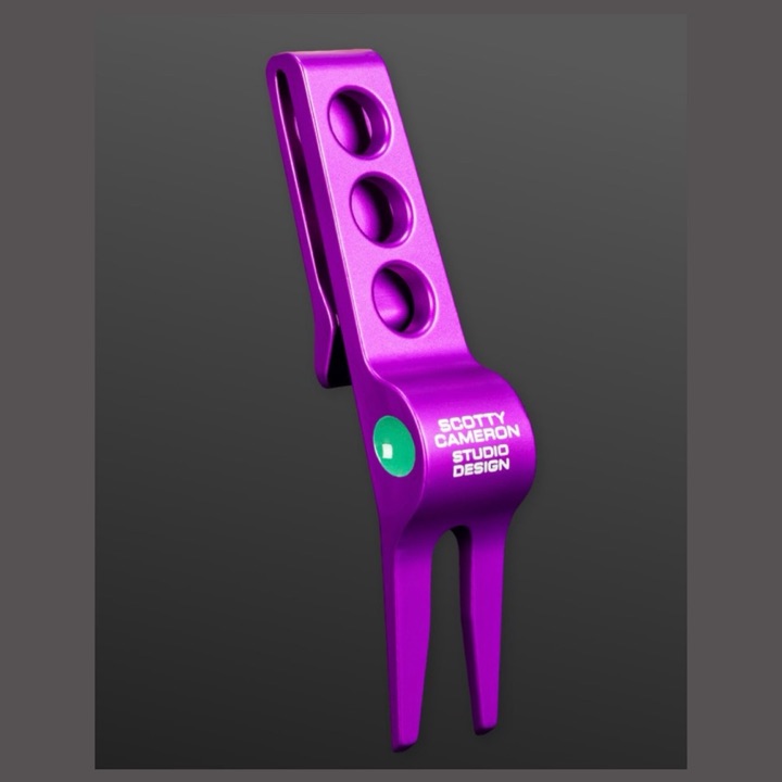 Scotty Cameron Clip Pivot Tool - Mardis Gras - Purple