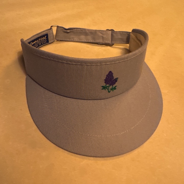 Imperial Tour Visor Bluebonnet Edition Blue Visor