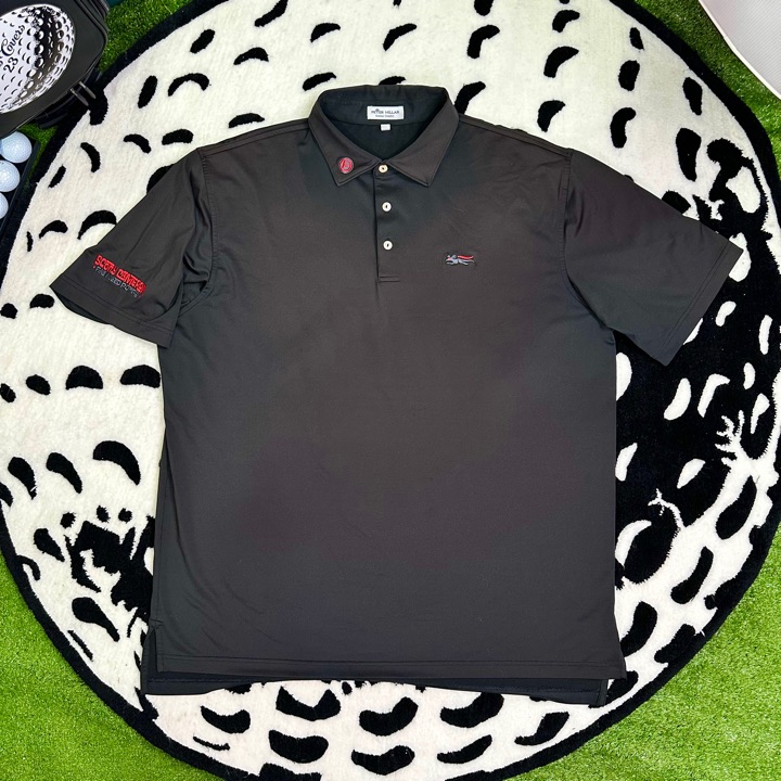 Scotty Cameron Gallery Super Rat Black Golf Polo PM  Large Summer Comfort