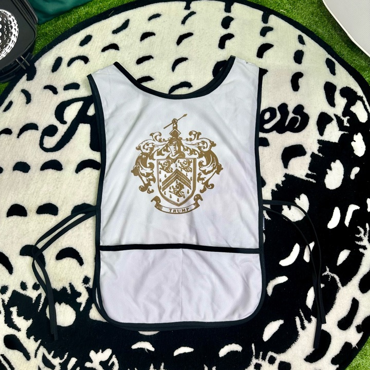 Trump National Golf Club Jupiter Golf Caddie Bib Rare Crest Logo