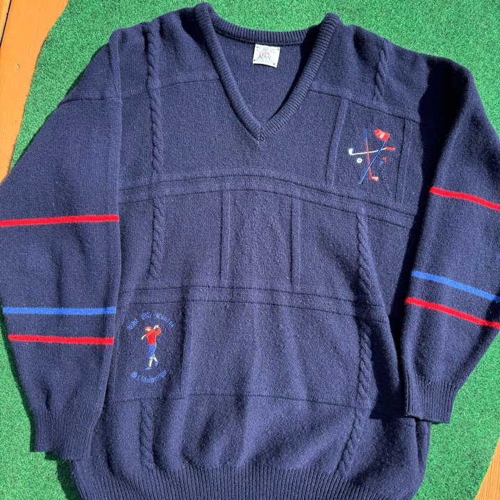 Vintage St. Andrews Old Course Sweater