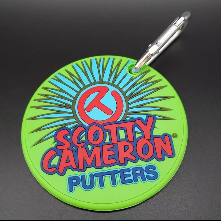 SCOTTY CAMERON CIRCLE T AGAVE MAN BAG TAG / PUTTING DISC NIB