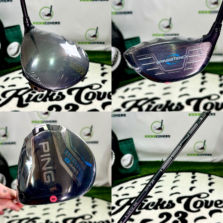 Ping G440 Max 9* Driver Tensei 1K Black 65s Stiff Flex New