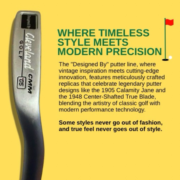 Cleveland Designed By ’05 CMM Milled Carbon Steel Blade Head RH 34”
