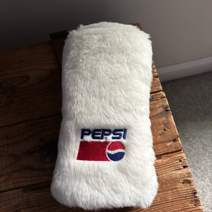 Vintage Pepsi Fuzzy Head Cover | MULLIE Golf