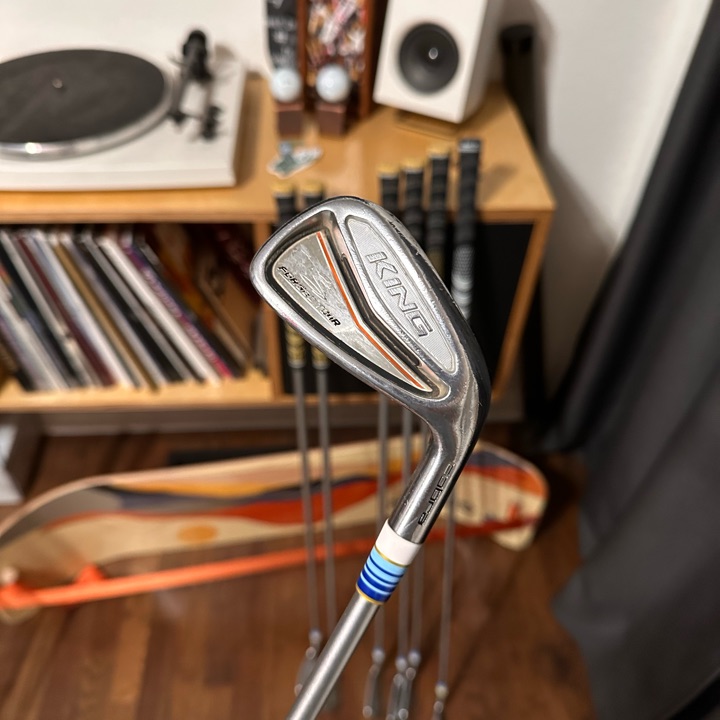 Cobra King Forged Tour Irons PW-4 KBS C-Taper Lite Stiff