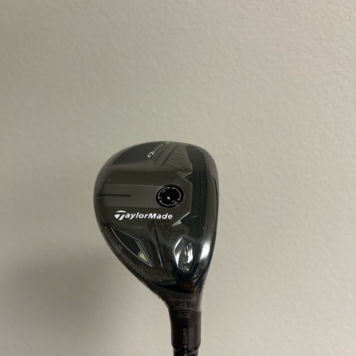 NEW Taylormade Qi35 Rescue/Hybrid-#4 22* Mitsubishi Thump 100 X