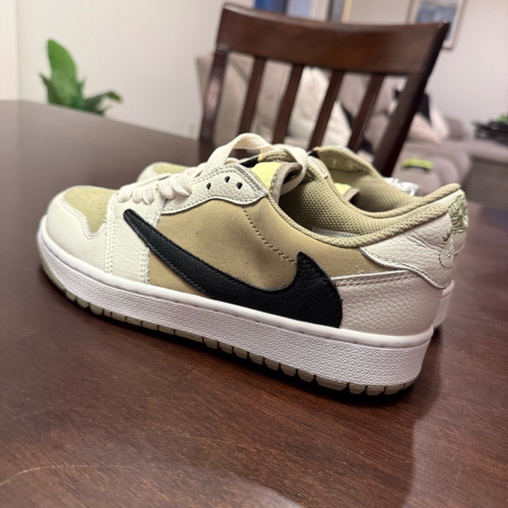 Jordan 1 Retro Low Golf Travis Scott Neutral Olive