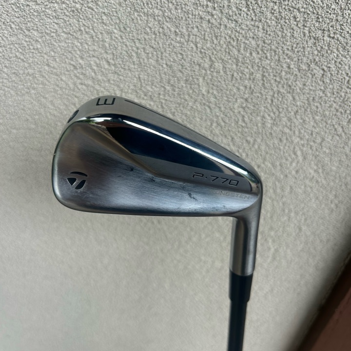 P770 3 iron with  MMT 125 TX
