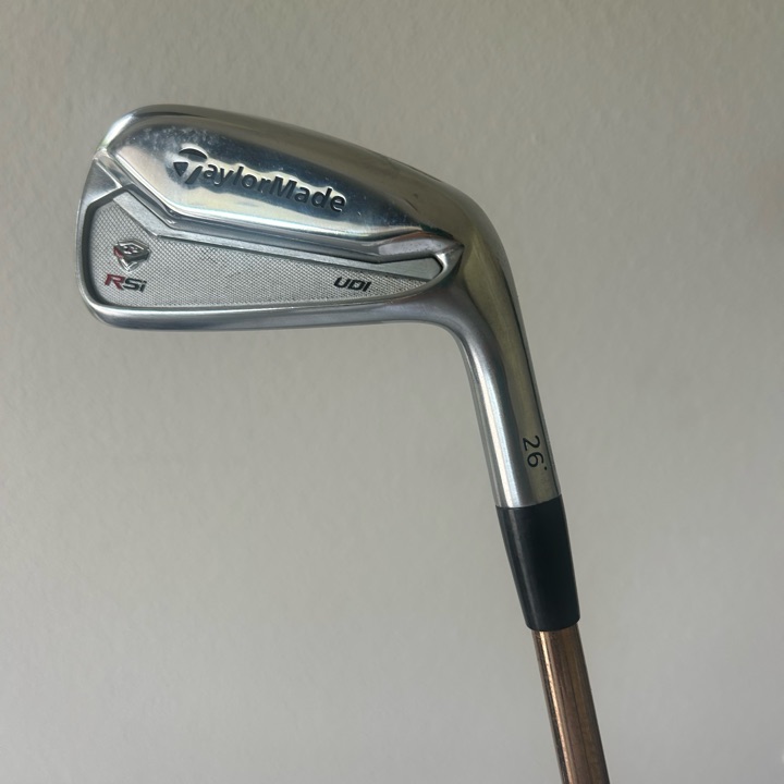 テーラーメイドRSi UDI 5u 26度 Brand New Taylor Made Rsi TP UDI 26 degree 5 Iron Dynamic Gold