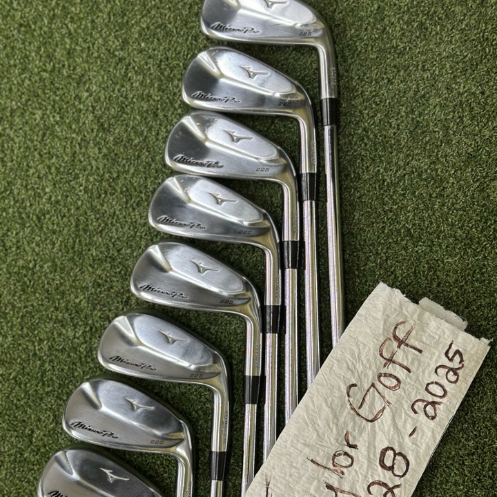 Mizuno Pro 225 irons 4-PW,GW