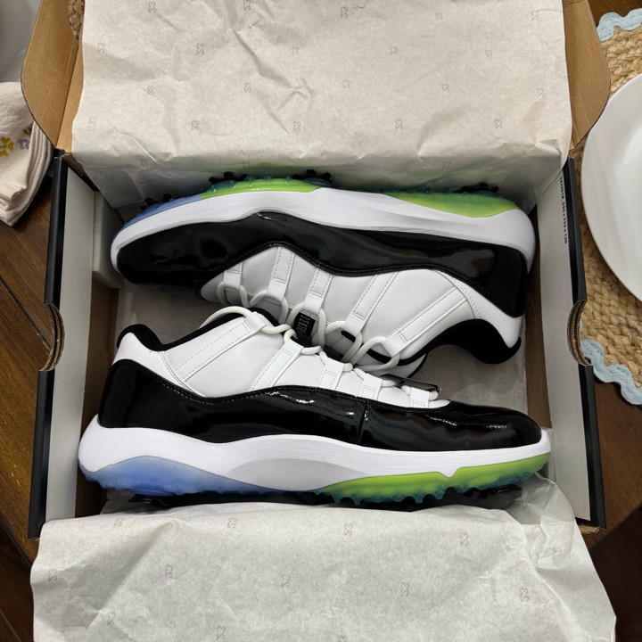 NOS Jordan XI 11 Golf “Concord” Golf Size 12