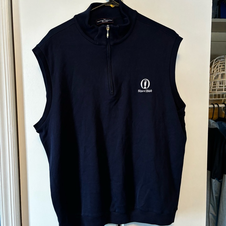 The Open Quarter Zip Vest Medium