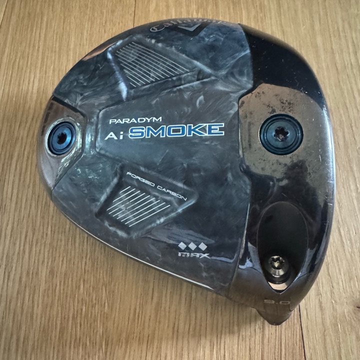 Callaway Ai Smoke Triple Diamond Max Driver Head – 9.0° – Good Condition