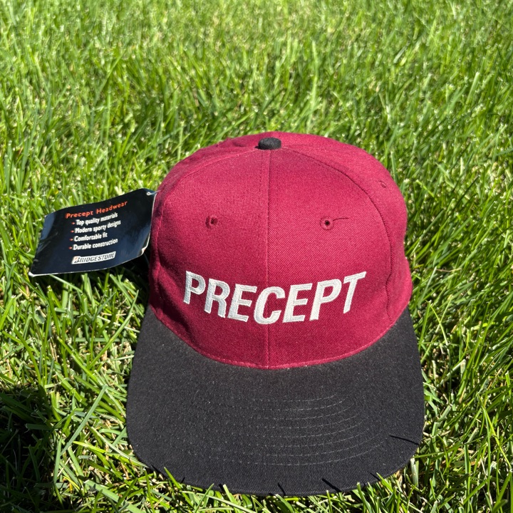 Vintage Precept strapback hat NWT