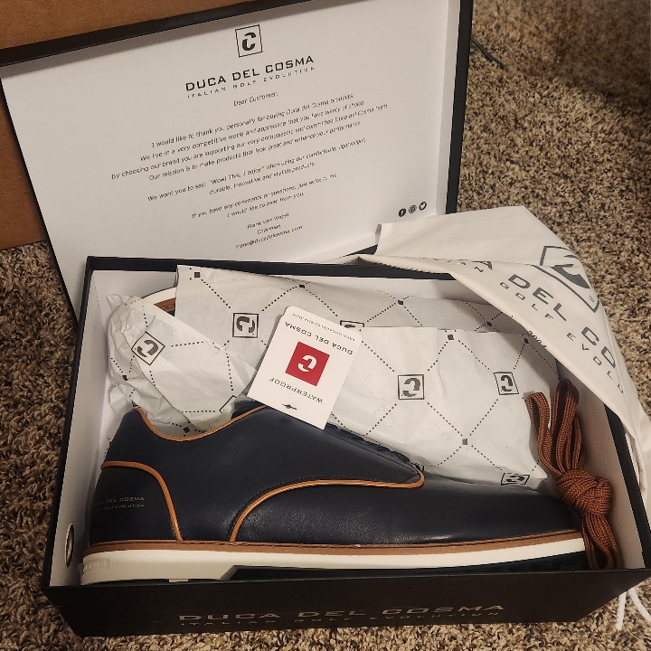 DUCA DEL COSMA
ElPaso Men's Golf Shoe